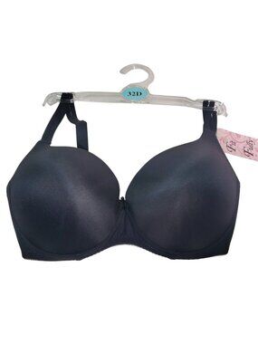 Fit Fully Yours Push Up Bra Black NWT